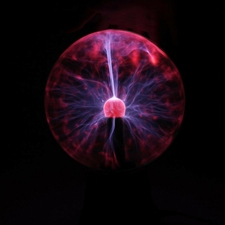 Плазменный шар ночник светильник Plasma Light Magic Flash Ball BIG 5 дюймов, фото №4