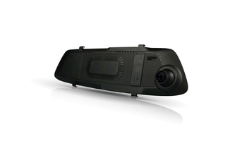 Зеркало заднего вида с видеорегистратором DVR FullHD 1080p A23 c 2ся камерами, фото №3