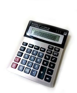 Бухгалтерский настольный калькулятор Keenly CT-1200V, photo number 2