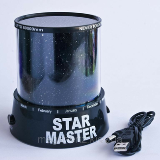 Проектор звездного неба Star Master Стар Мастер с адаптерами, фото №2
