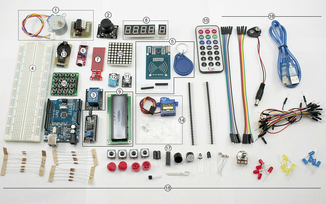 Обучающий набор для сборки на базе Arduino Uno R3, numer zdjęcia 4
