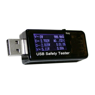 USB тестер тока напряжения потребляемой энергии 3–30V, фото №2