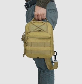 Тактическая сумка-рюкзак на одной лямке. T-Bag 1, фото №4