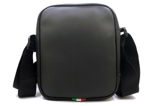 Стильная сумка через плечо, барсетка Puma Ferrari, пума ферари. Черная, фото №5