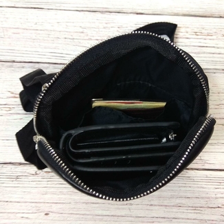 Стильная сумка через плечо, барсетка Calvin Klein, CK кельвин. Черная, фото №3