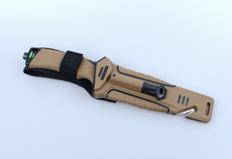 Нож Ganzo G8012-DY коричневий (G8012-DY), фото №6
