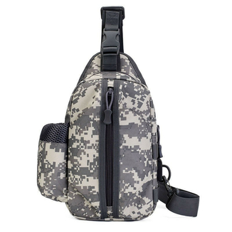 Тактическая сумка-рюкзак, барсетка, бананка на одной лямке, пиксель. T-Bag 448, фото №3