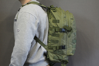 Тактический (военный) рюкзак Raid с системой M.O.L.L.E Coyote (601-olive), фото №9