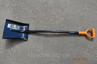 Совковая лопата Fiskars для бетона (132911), фото №2