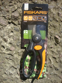 Плоскостной секатор Fiskars с петлей для пальцев (111440), фото №3