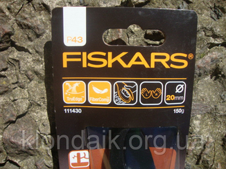 Контактный секатор с петлей для пальцев Fiskars (111430), фото №4