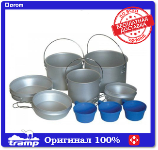 Набор посуды из алюминия Tramp TRC-002, фото №2