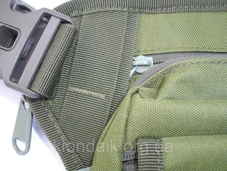 Тактическая (поясная) наплечная сумка с отделением под пистолет Multicam, numer zdjęcia 9