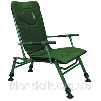 Карповое кресло Elektrostatyk с подлокотниками и нагрузкой до 110 кг (F8R), фото №2