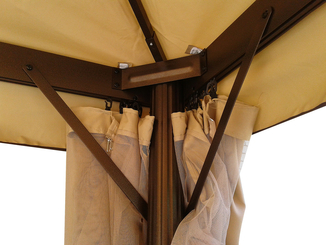 Садовый павильон шатер тент навес Ranger "Отрада"  3х3 м, numer zdjęcia 5