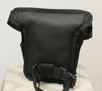 Тактическая универсальная (набедренная) сумка Swat Black (с307), фото №9