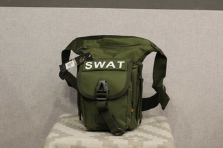 Тактическая универсальная (набедренная) сумка SWAT Olive (с307), фото №3