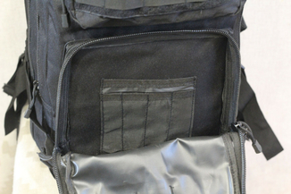 Тактический (городской) рюкзак Oxford 600D с системой M.O.L.L.E 40 л. Black (ta40), фото №9