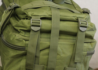 Тактический (городской) рюкзак Oxford 600D с системой M.O.L.L.E 40 л. Olive (ta40), фото №10