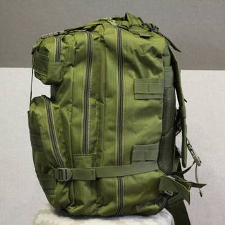 Тактический (городской) рюкзак Oxford 600D с системой M.O.L.L.E 40 л. Olive (ta40), фото №3