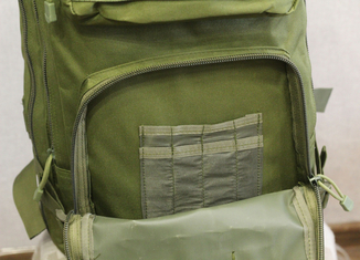 Тактический (городской) рюкзак Oxford 600D с системой M.O.L.L.E 40 л. Olive (ta40), numer zdjęcia 8