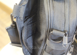 Тактическая универсальная сумка на плечо Silver Knight с системой M.O.L.L.E (102-black), фото №6