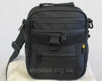 Тактическая универсальная сумка на плечо Silver Knight с системой M.O.L.L.E (102-black), numer zdjęcia 8