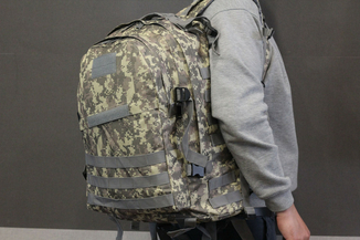 Тактический (военный) рюкзак Raid с системой M.O.L.L.E Пиксель (601-pixel), фото №2