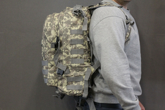 Тактический (военный) рюкзак Raid с системой M.O.L.L.E Пиксель (601-pixel), фото №5
