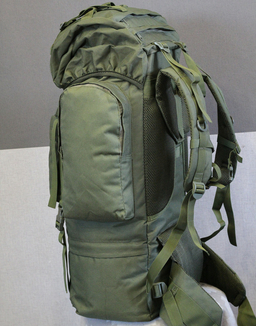Тактический (туристический) рюкзак на 65 литров Olive (ta65 олива), фото №10
