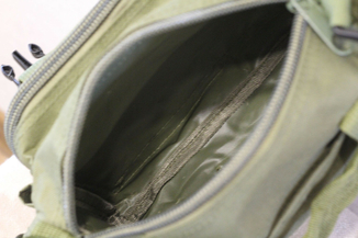 Тактическая универсальная (поясная, наплечная) сумка с системой M.O.L.L.E Black (104 олива), фото №9