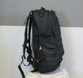 Тактический (городской, штурмовой) рюкзак Oxford 600D с системой M.O.L.L.E на 25-35 литров (ta30-black), фото №4