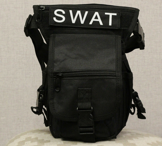 Тактическая универсальная (набедренная) сумка на бедро Swat black ( 300-black), numer zdjęcia 11
