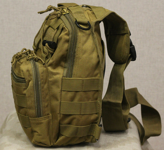 Тактическая - штурмовая универсальная сумка на 6-7 литров с системой M.O.L.L.E Coyote (095-coyote), photo number 8