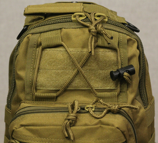 Тактическая - штурмовая универсальная сумка на 6-7 литров с системой M.O.L.L.E Coyote (095-coyote), фото №9