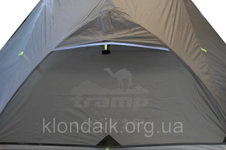 Палатка двухместная Tramp Cloud 2 Si TRT-092, светло-серая, фото №5