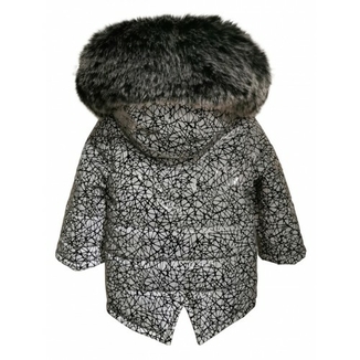Зимова куртка Krosh з світловідбиваючої рефлективної тканини 80 зріст 105980, фото №4