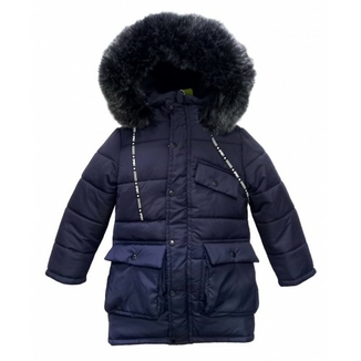 Куртка зимова дитяча Best Boss синій ріст 140 см 1073b140, numer zdjęcia 2