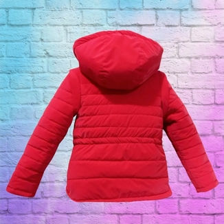 Дитяча куртка жилетка Naomi червона 146 ріст 1002e146, фото №3