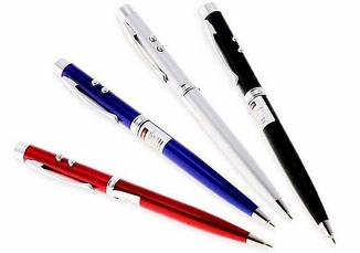 Ручка, фонарик, лазерная указка Laser and Led Pen, фото №2