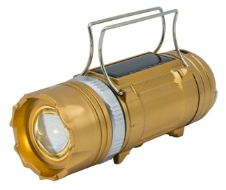 Кемпинговый фонарь Sb-9699 gold (солнечная панель, power bank), фото №2