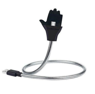 Металлический кабель  ладонь Palms Cable micro Usb, фото №2