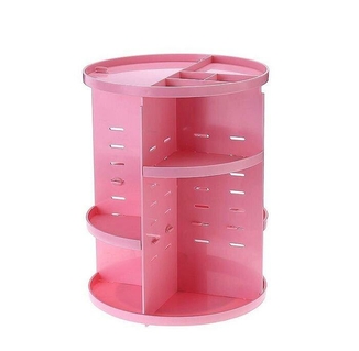 Вращающийся органайзер для косметики Rotation Cosmetic Organizer, pink, фото №3