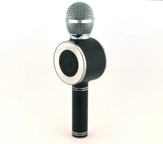 Беспроводной микрофон караоке Ws-668, black, photo number 2