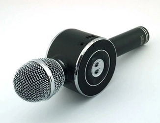 Беспроводной микрофон караоке Ws-668, black, photo number 4