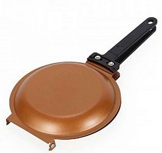 Двухсторонняя сковородка для панкейков pancake bonanza copper, фото №4