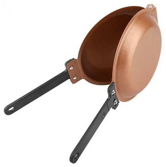 Двухсторонняя сковородка для панкейков pancake bonanza copper, фото №5