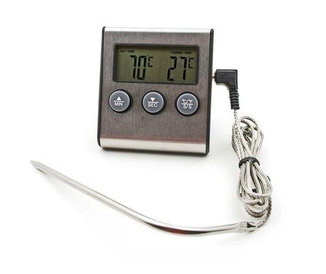 Цифровой термометр с выносным датчиком до 250 градусов Digital Cooking Thermometer, фото №3