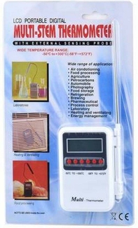 Цифровой термометр Ht-9269 с выносным датчиком до 300 градусов, фото №2