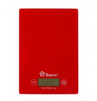 Электронные кухонные сенсорные весы, red, фото №2